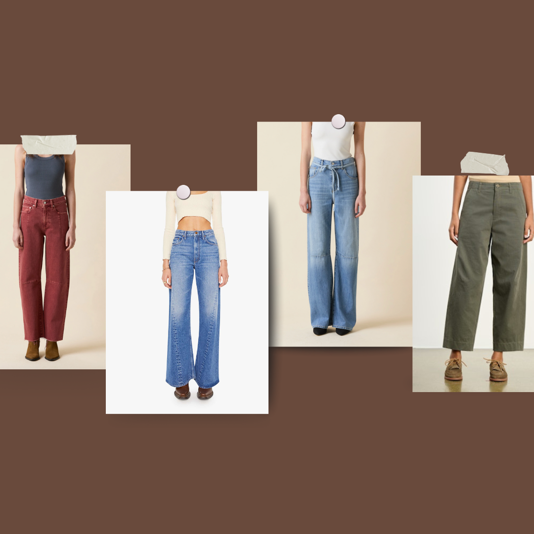 Fall Denim Edit: Wide-Leg, Barrel & Bold Colors to Wear Now