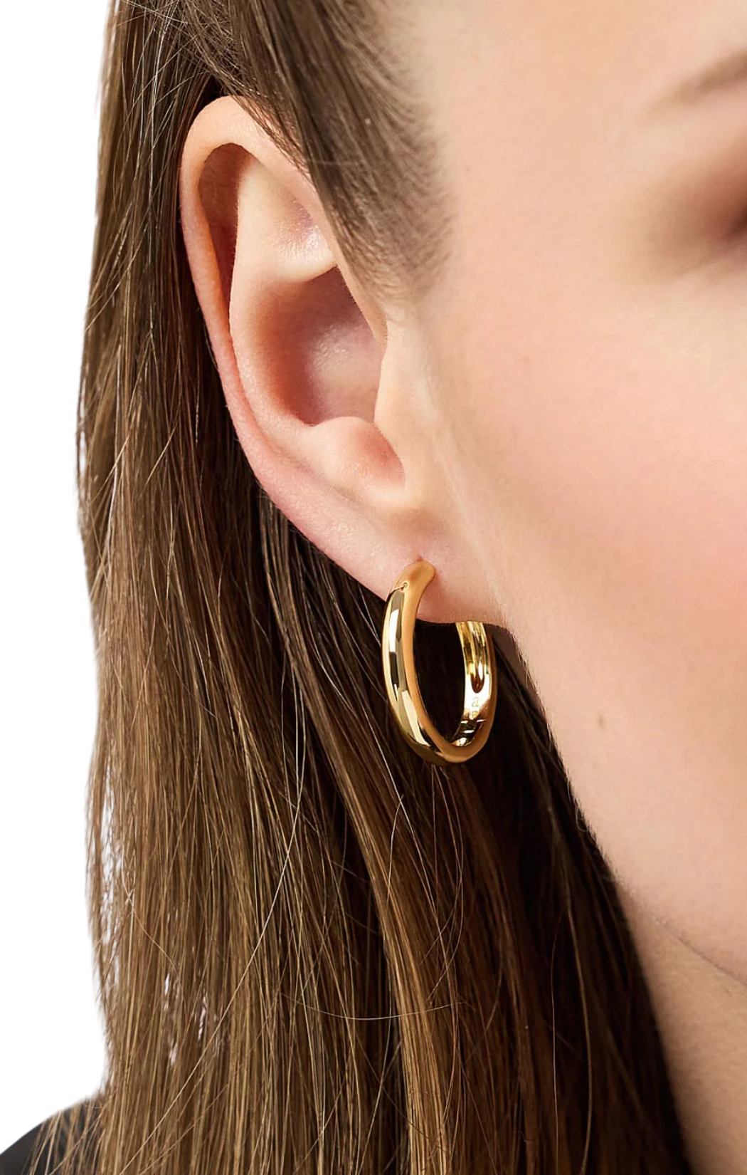 Giulia Medium Hoop Earrings