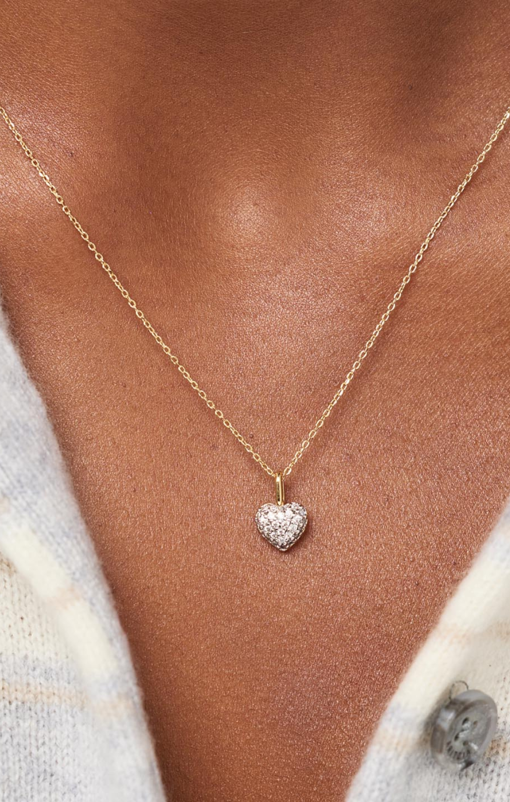 Ellery Gold Heart Necklace
