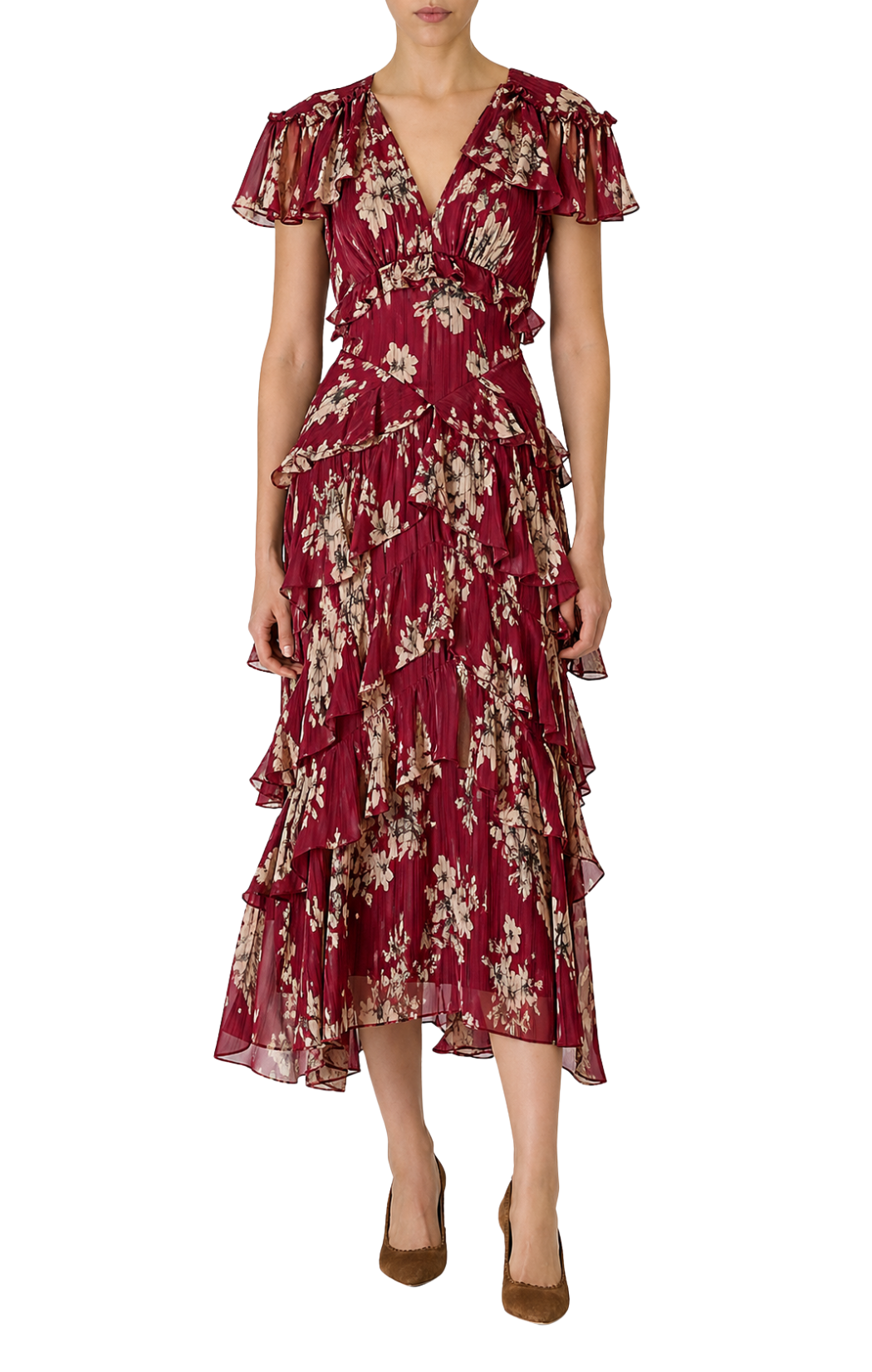 Handsketched Floral Tatum Dress