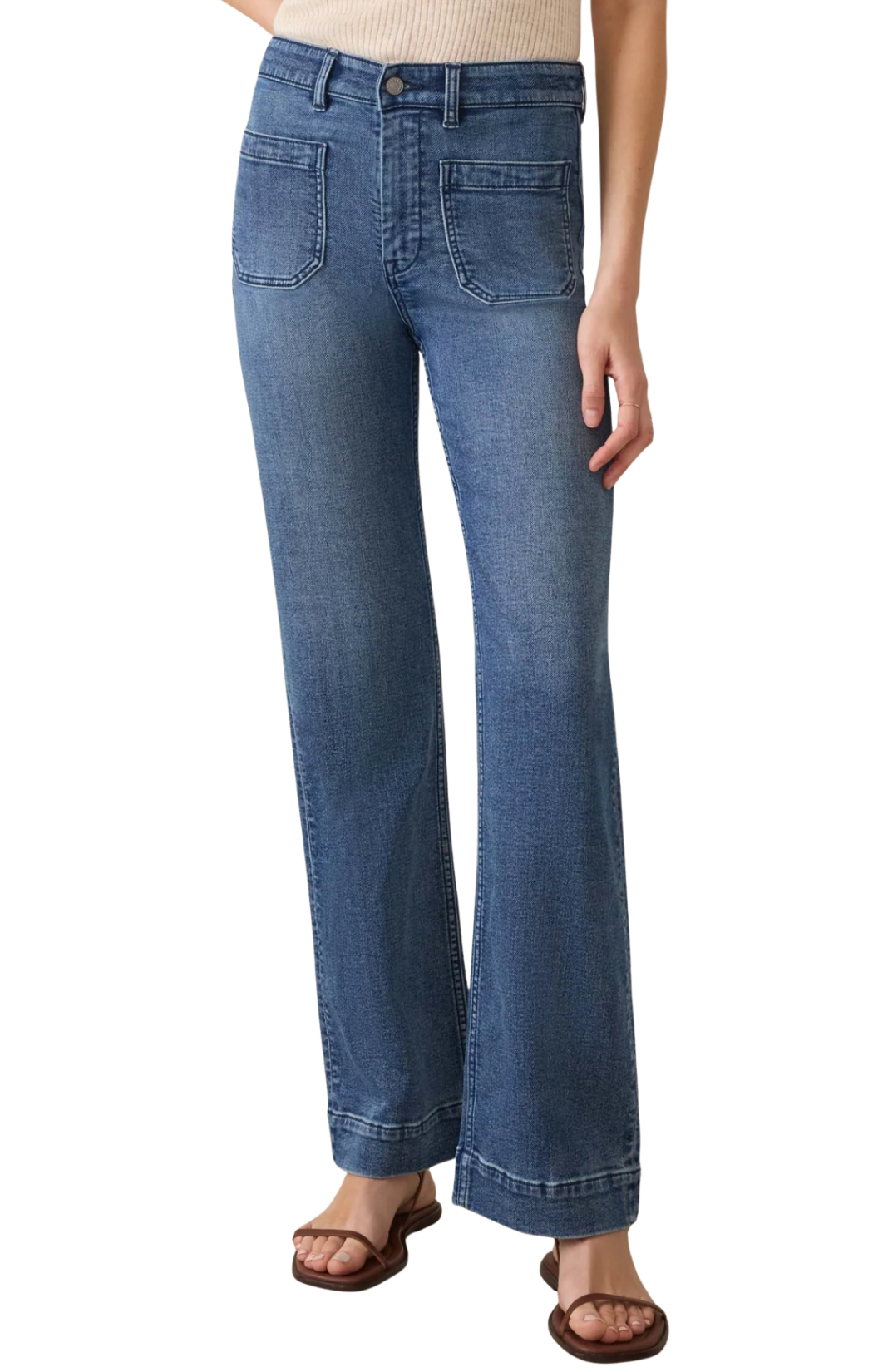 Stretch Terry Patch Pocket Pant