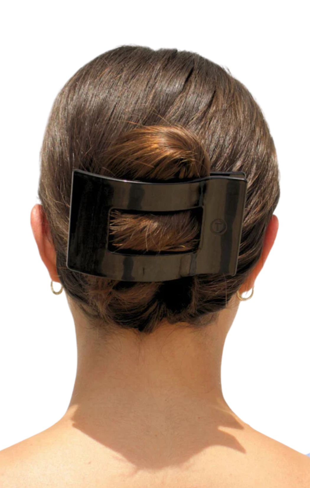 Large Flat Rectangle Hair Clip