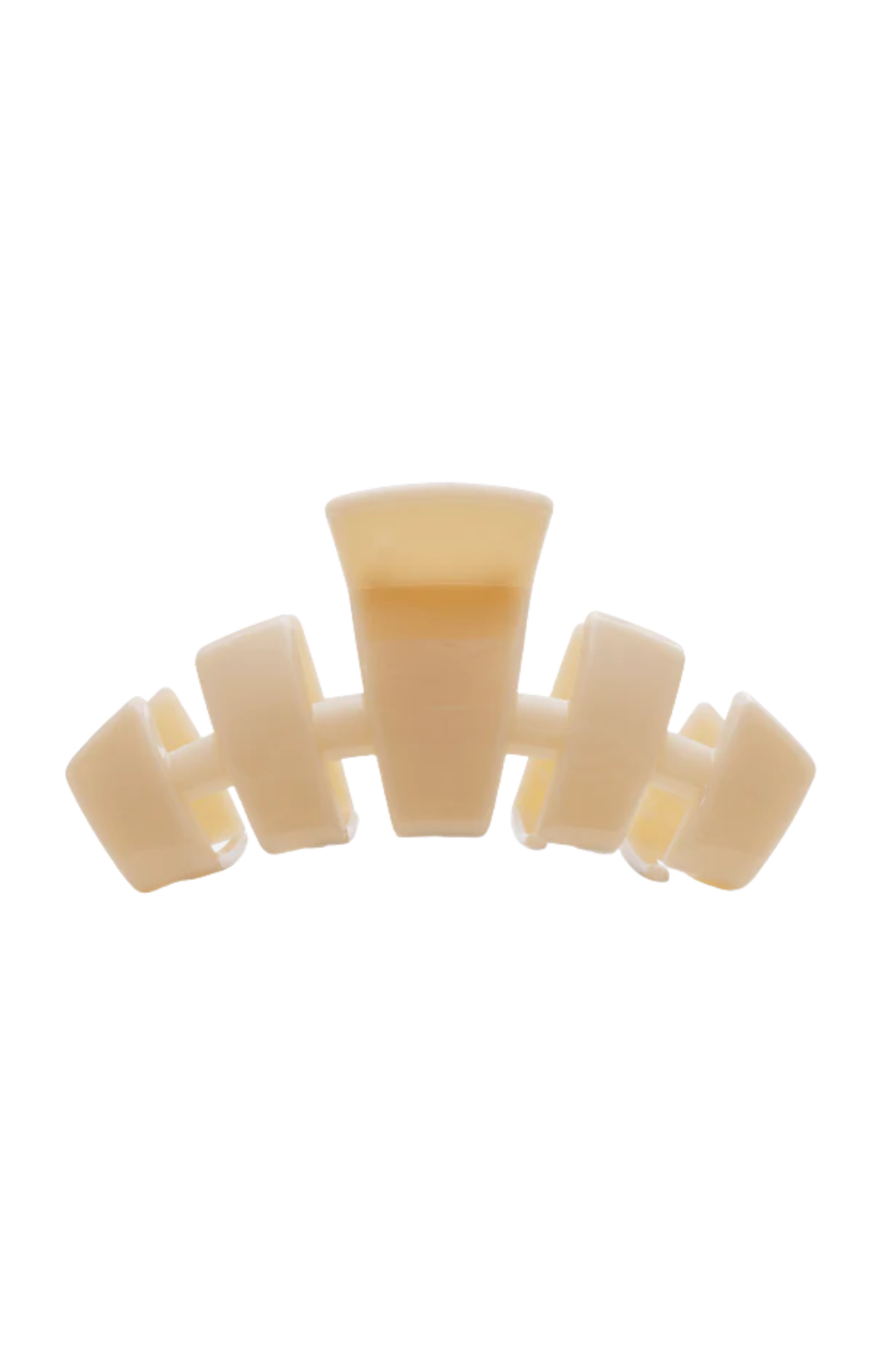 Classic Almond Beige Large Claw Clip