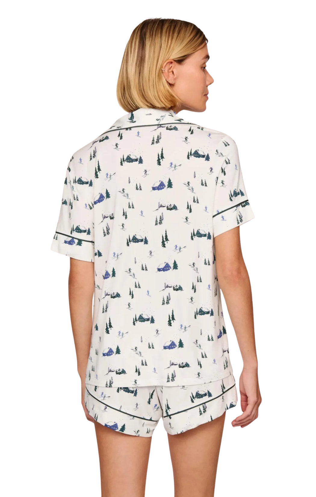 Gisele Printed Relax Short Pj Set