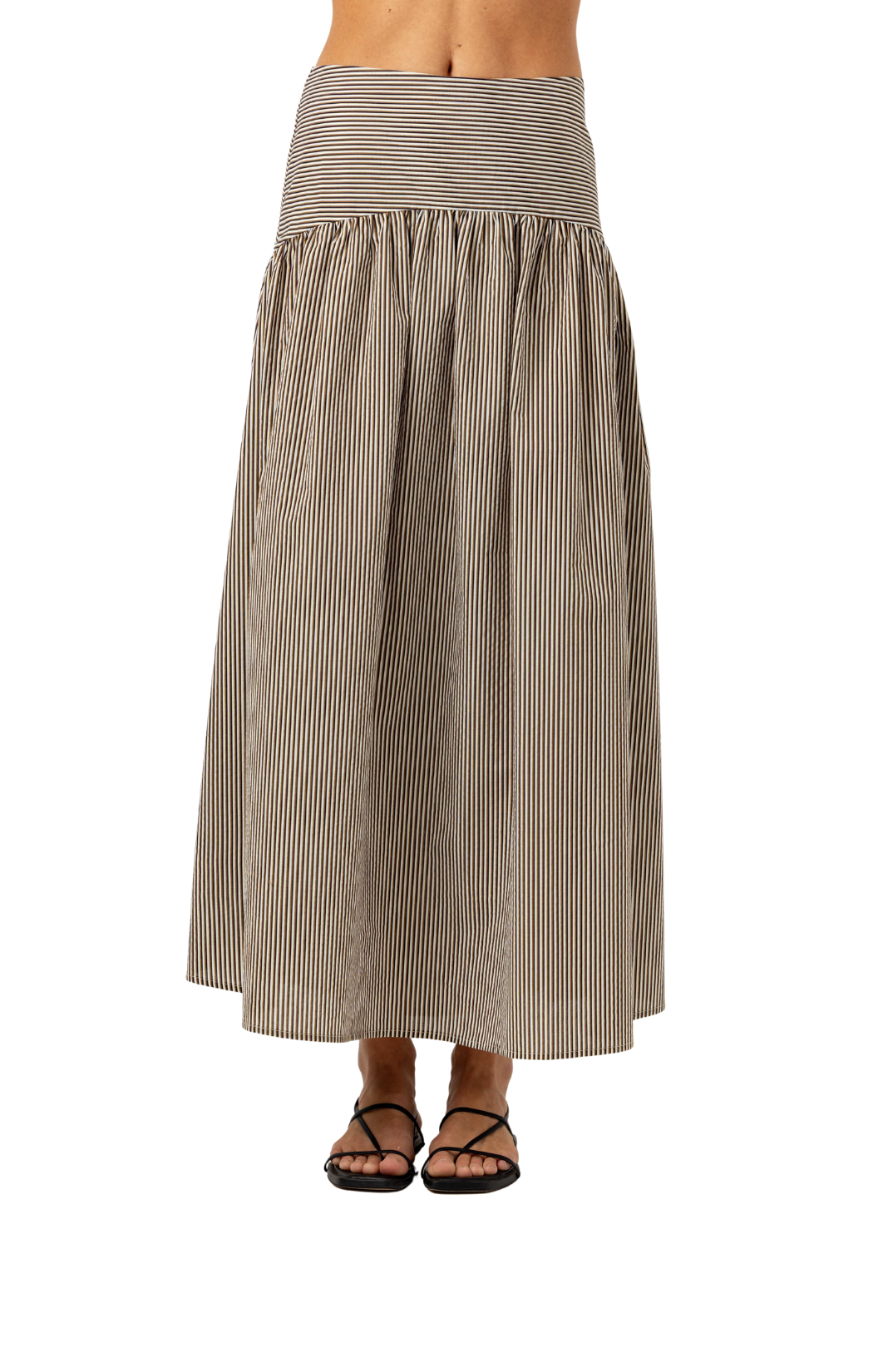 Stripe Celeste Skirt