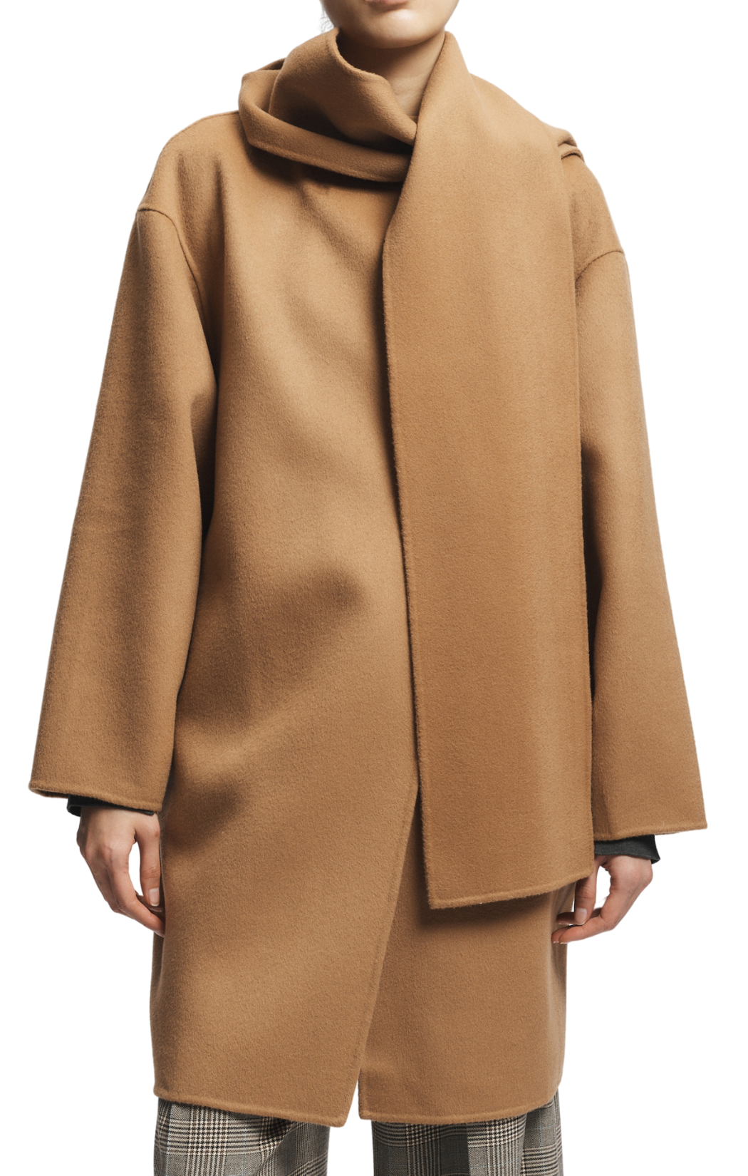 Orla Wool Scarf Coat