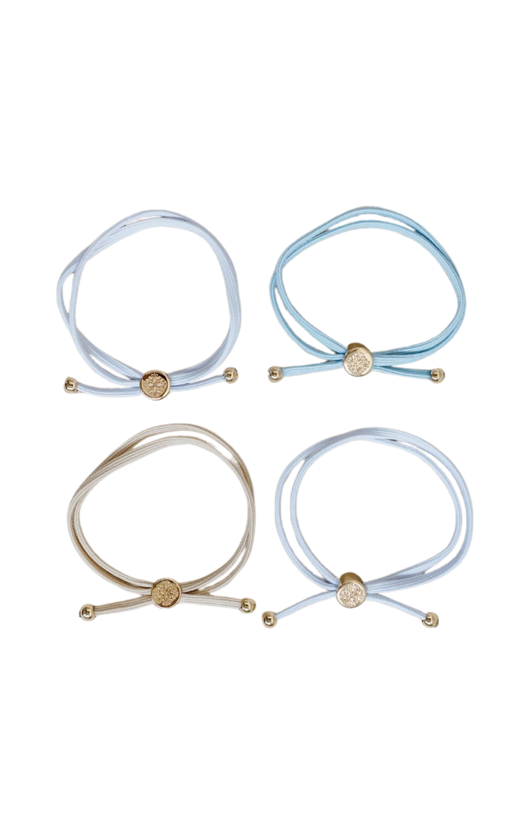Skinny Hair Tie Set - Bride To Be