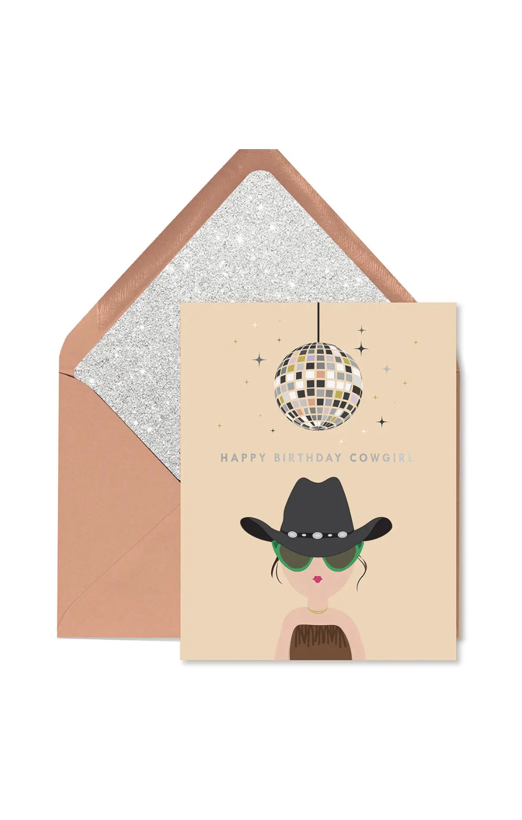 Cowgirl Birthday Greeting Card