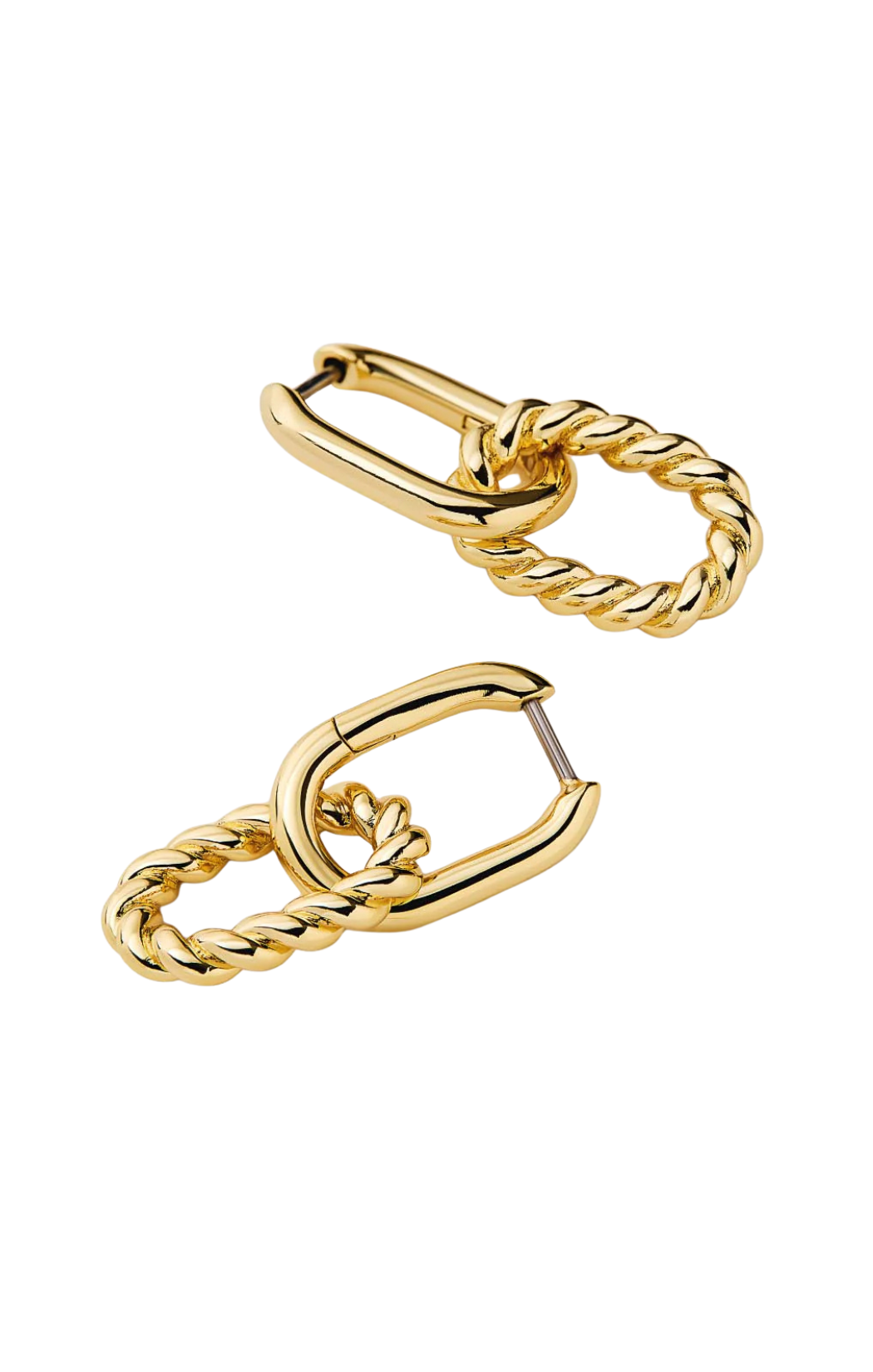 Ash Double Mini Drop Earrings