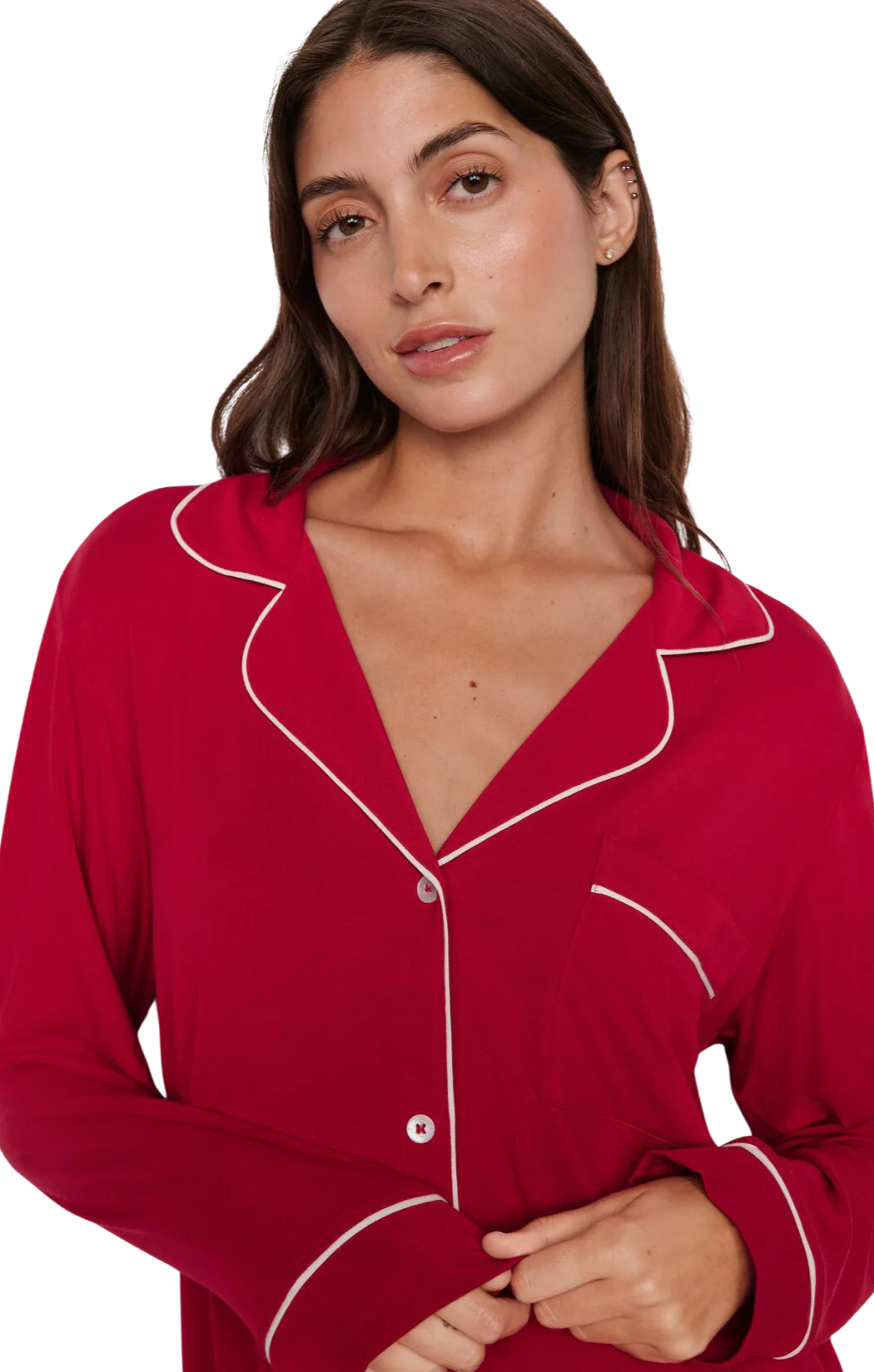 Gisele Long Pj Set Ribbon