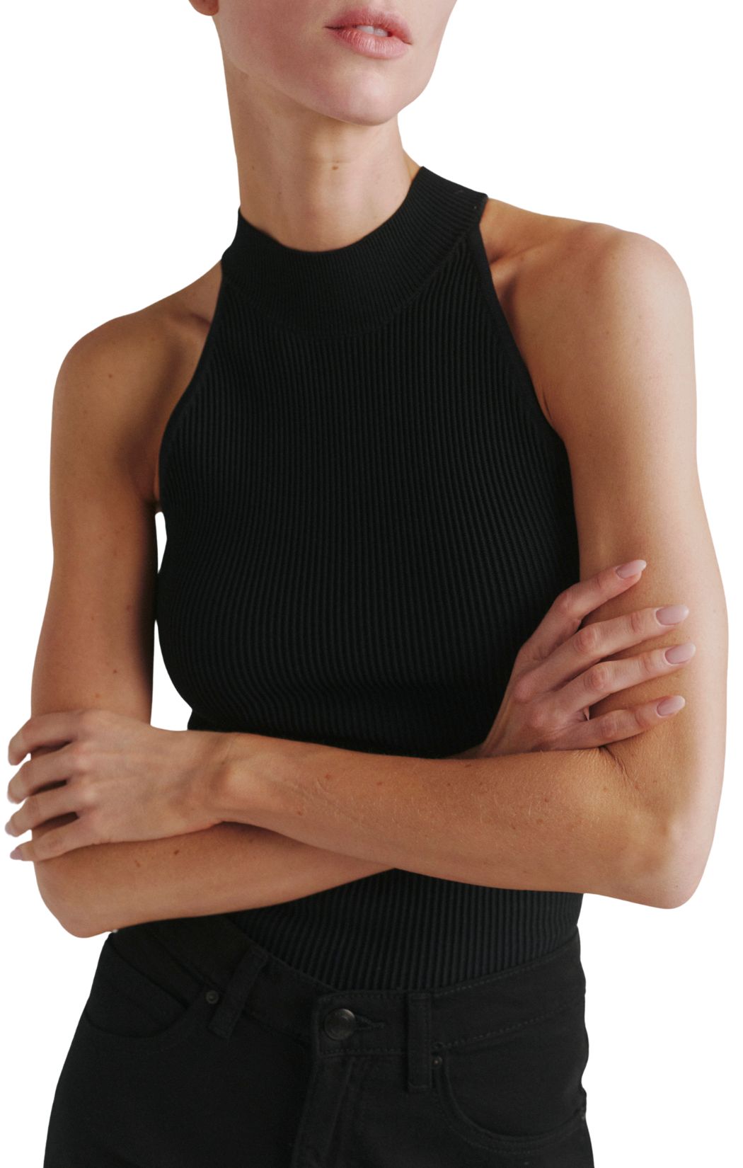 Mock Neck Top