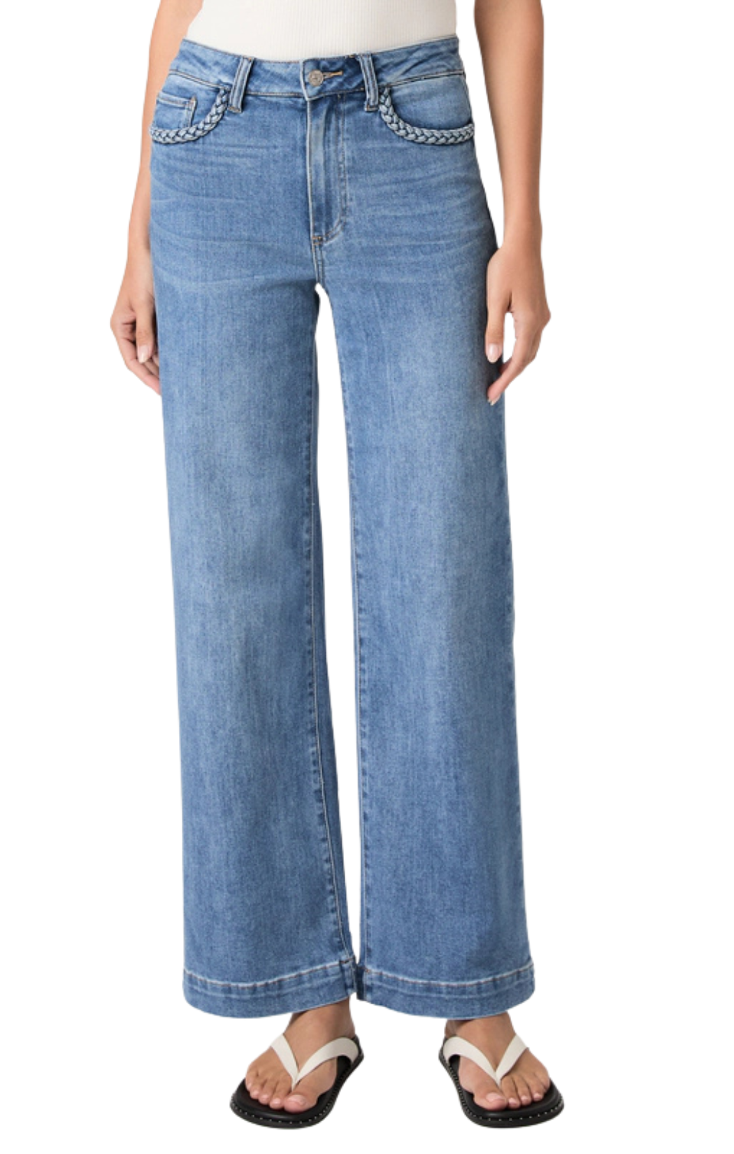Anessa 31" Braided Pocket Edge