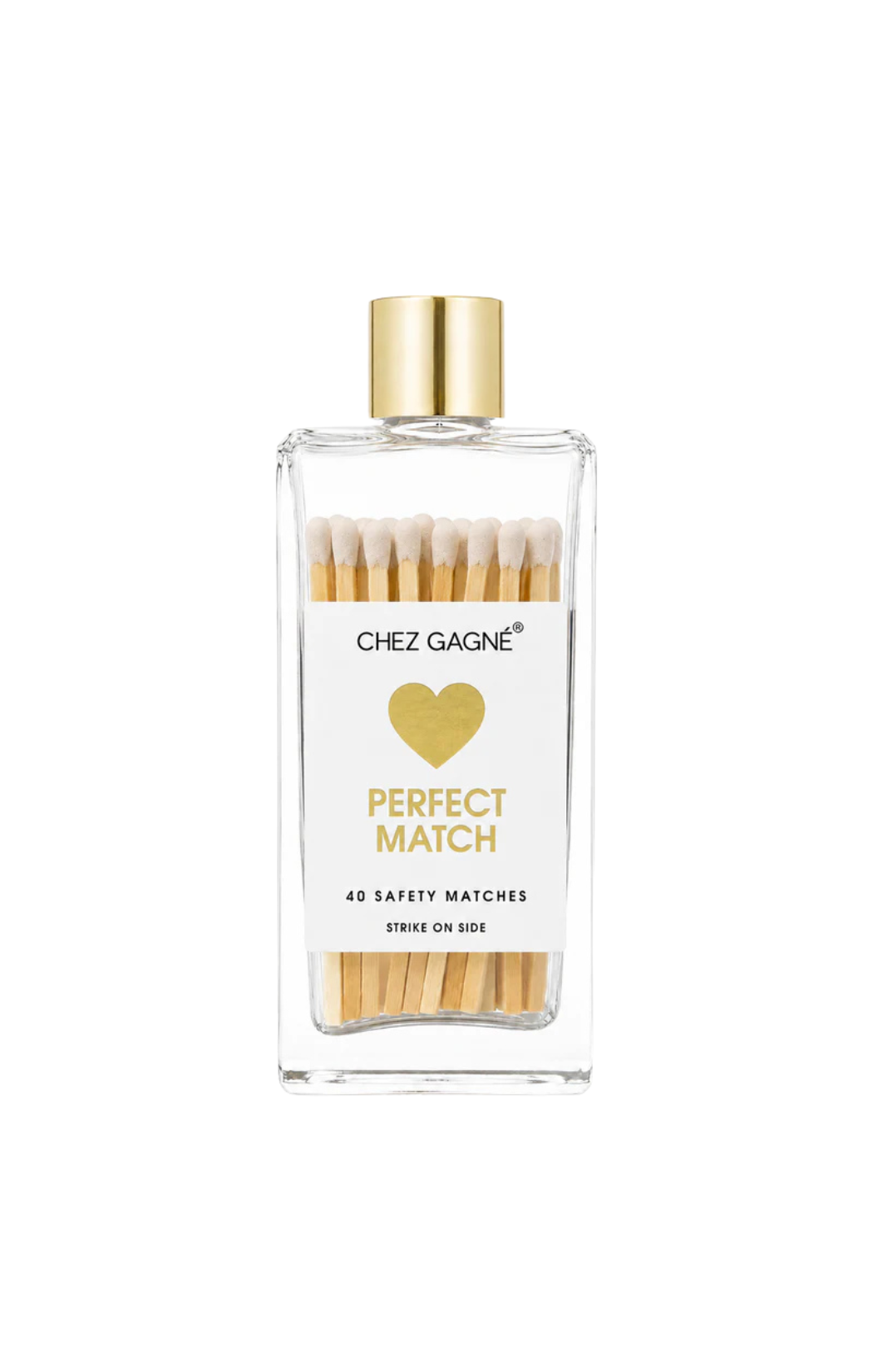 Matches in Glass Bottle