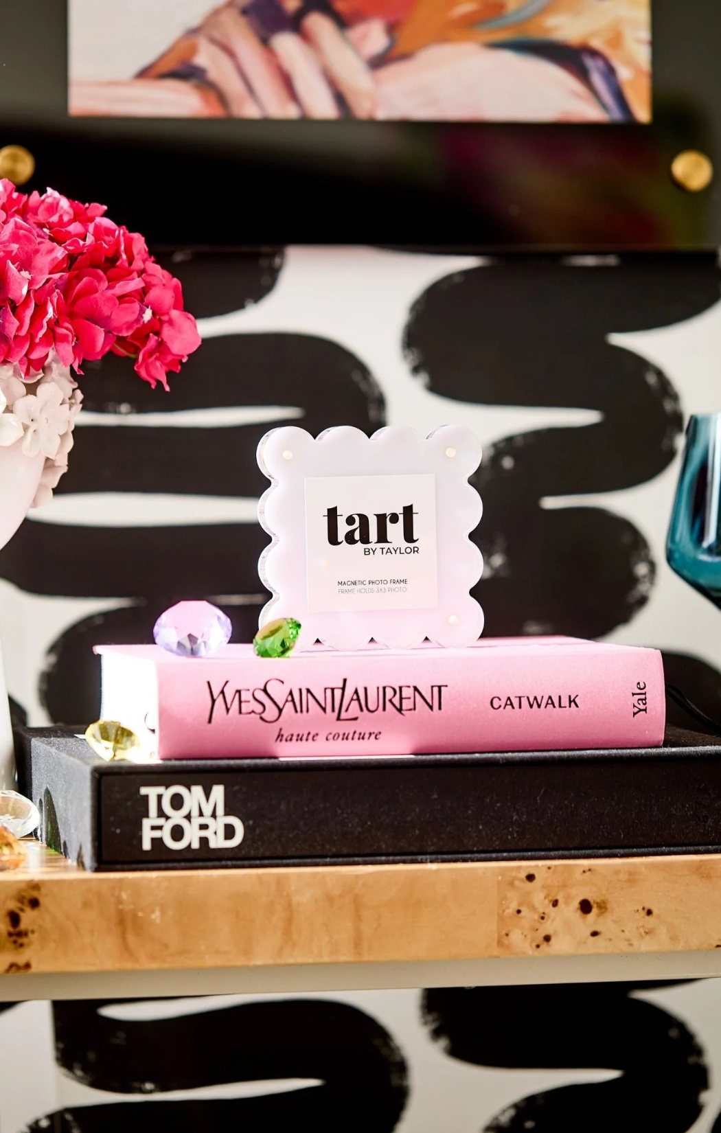 White Mini Acrylic Picture Frame