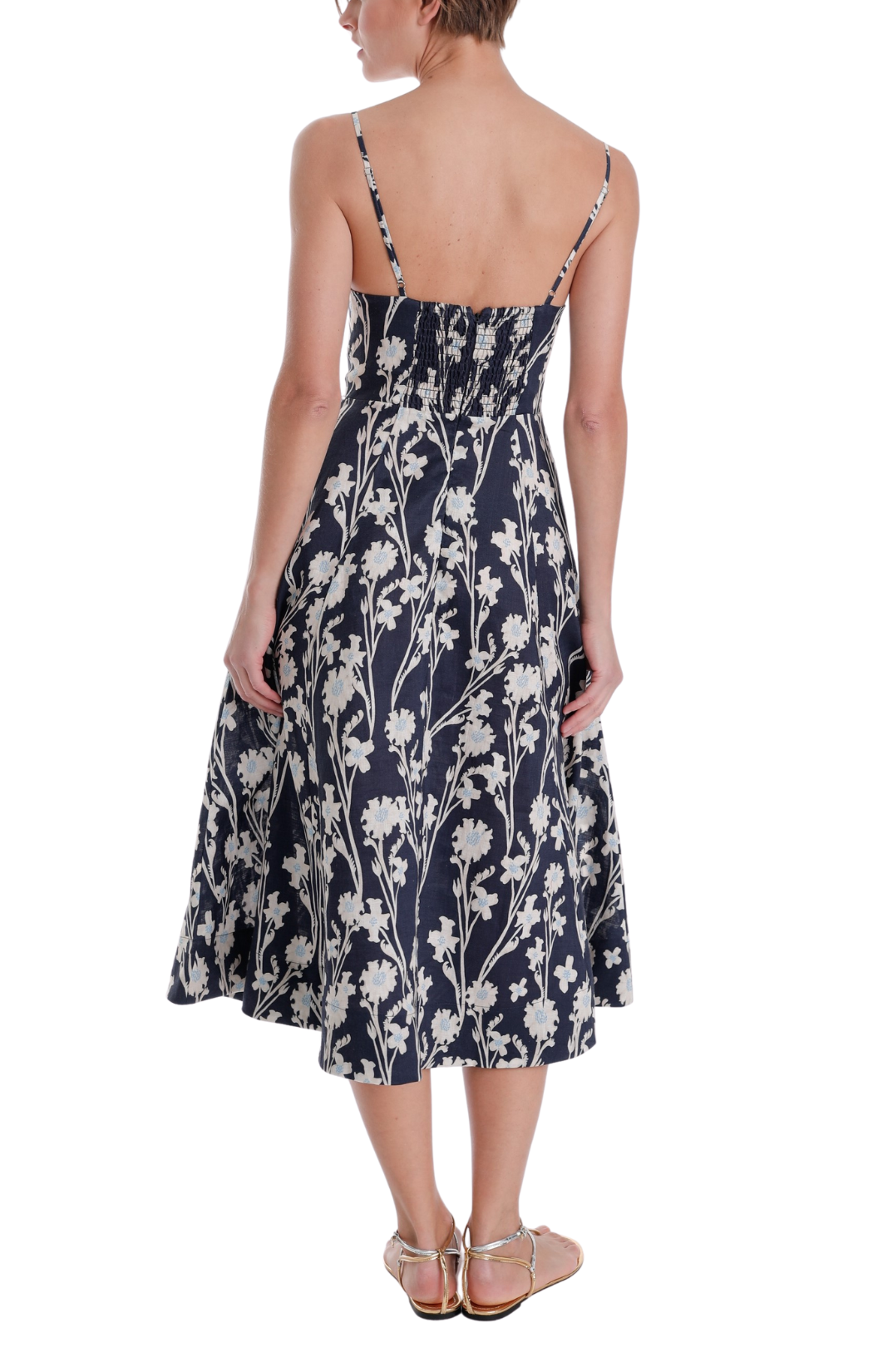 Winona Print Midi Dress