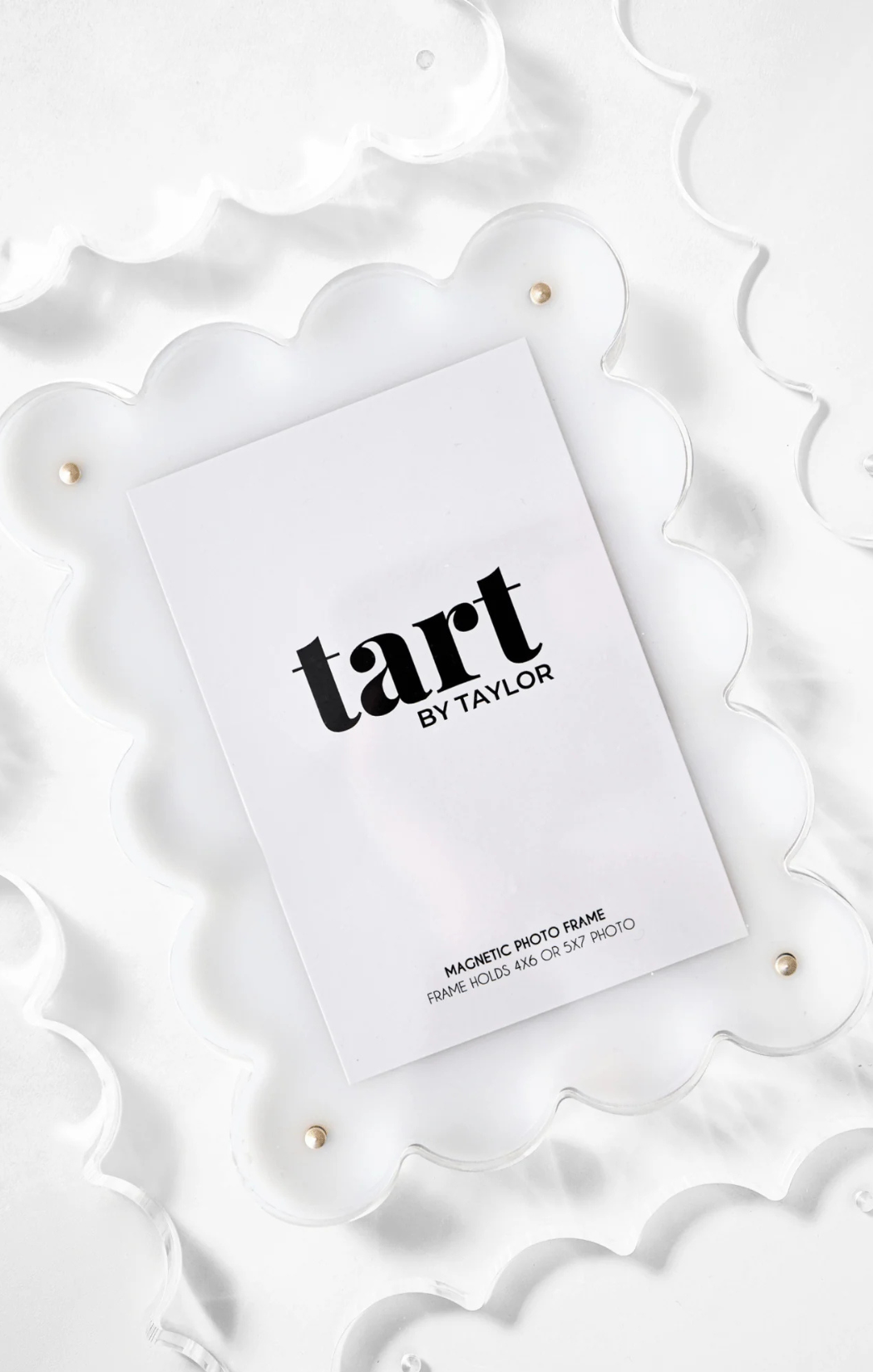 White Acrylic Picture Frame