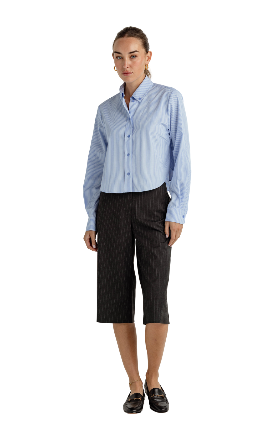 Oxford Stripe Lexie Shirt