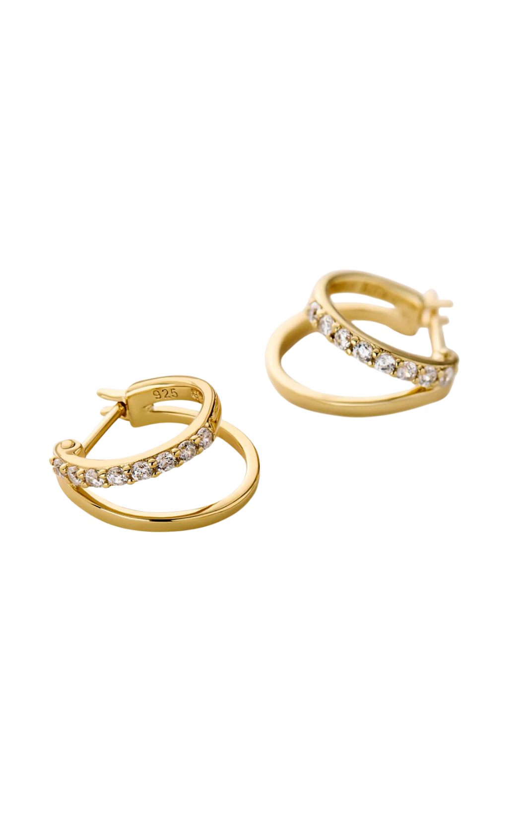 Toda Double Hoop Earrings