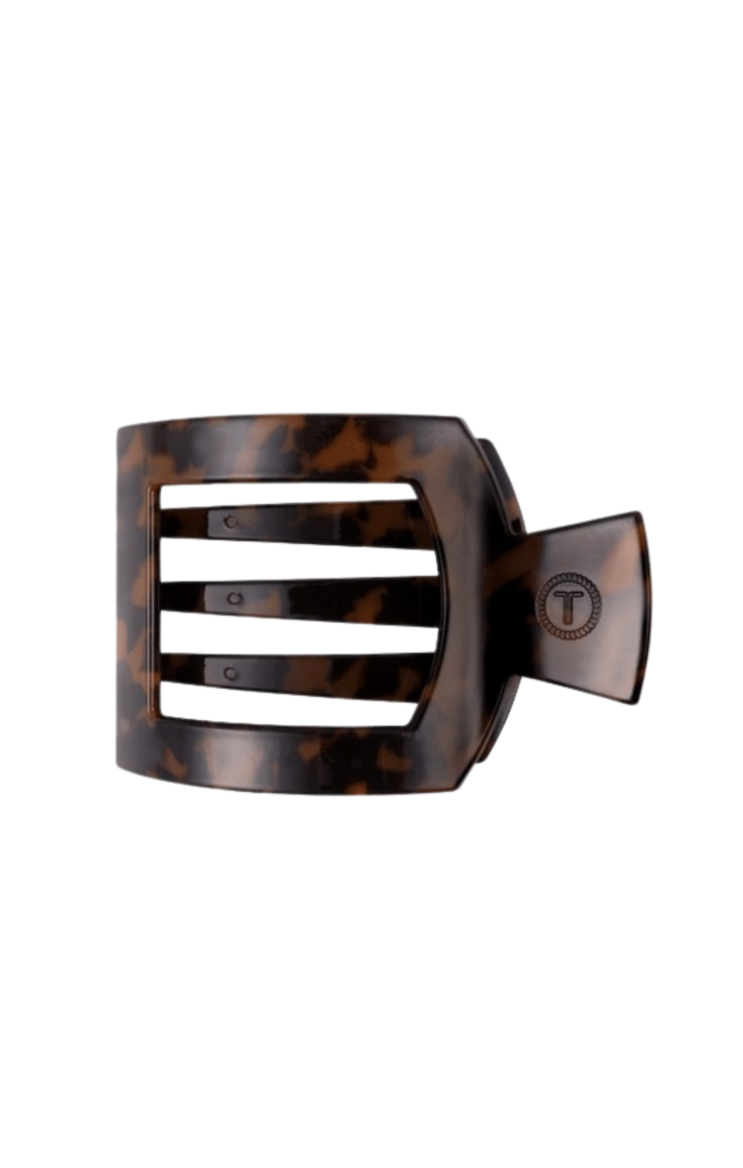 Tortoise Large Flat Square Clip