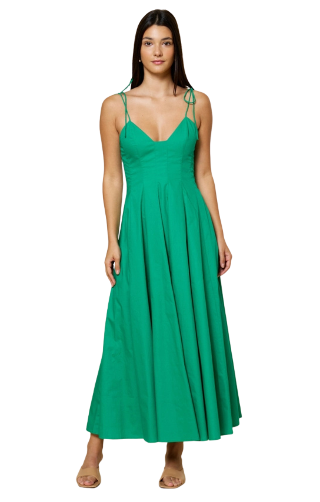 Fit & Flare Maxi Dress