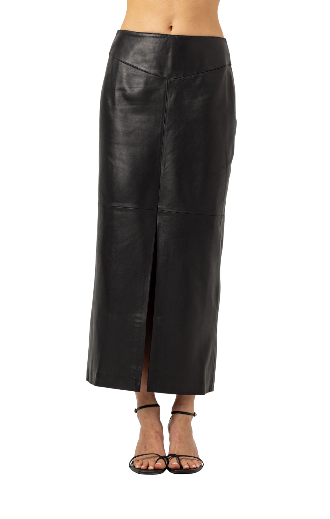 Leather Beaker Skirt