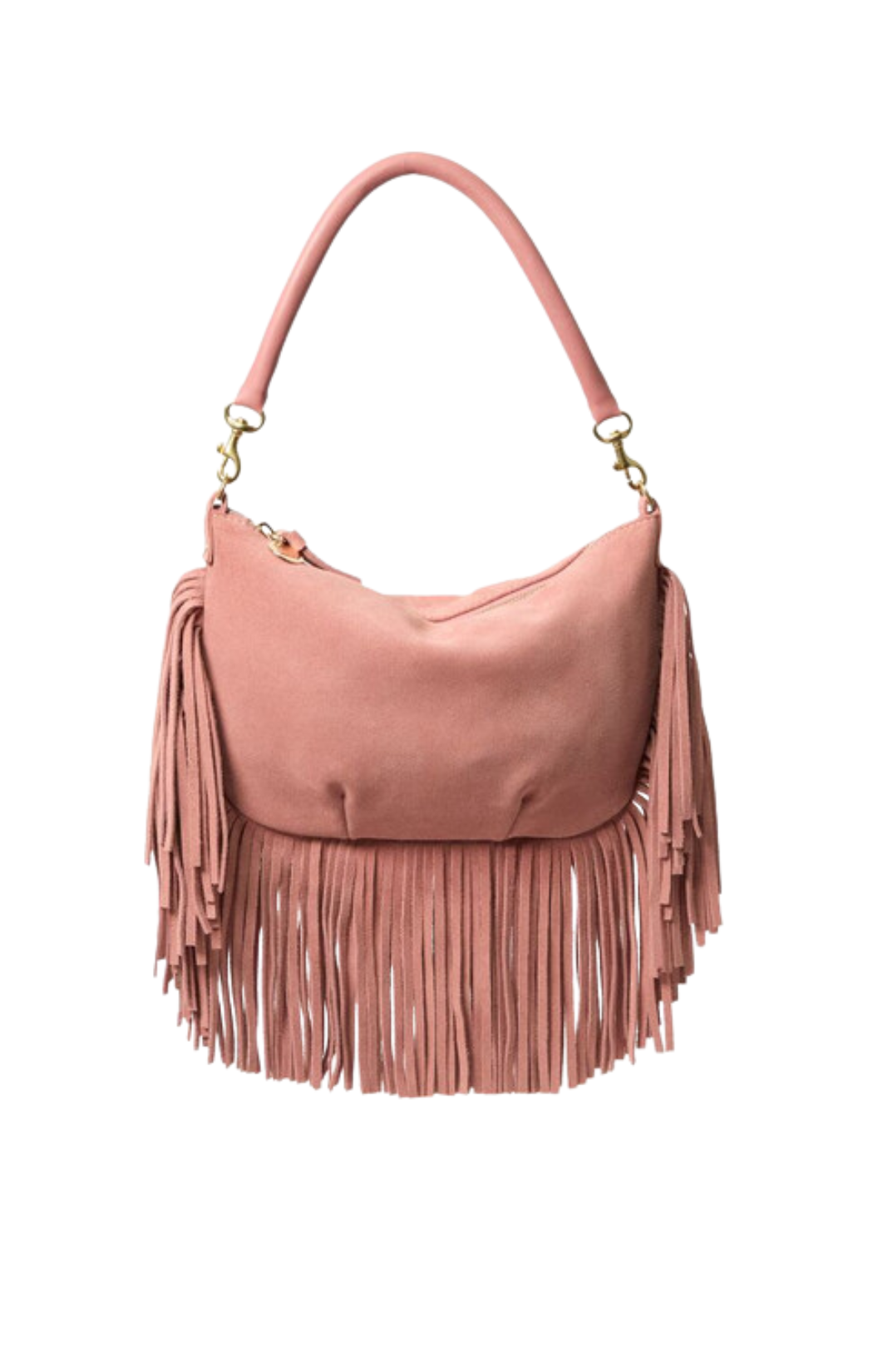 Petit Moyen Messenger - Suede Fringe