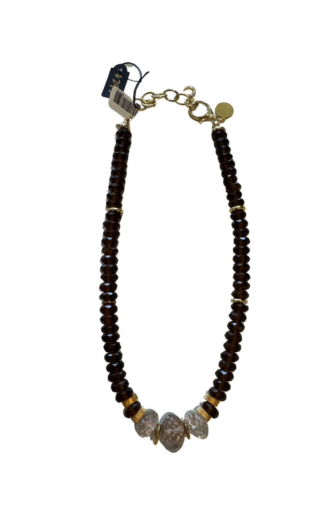 Brown Smoky Quartz Necklace
