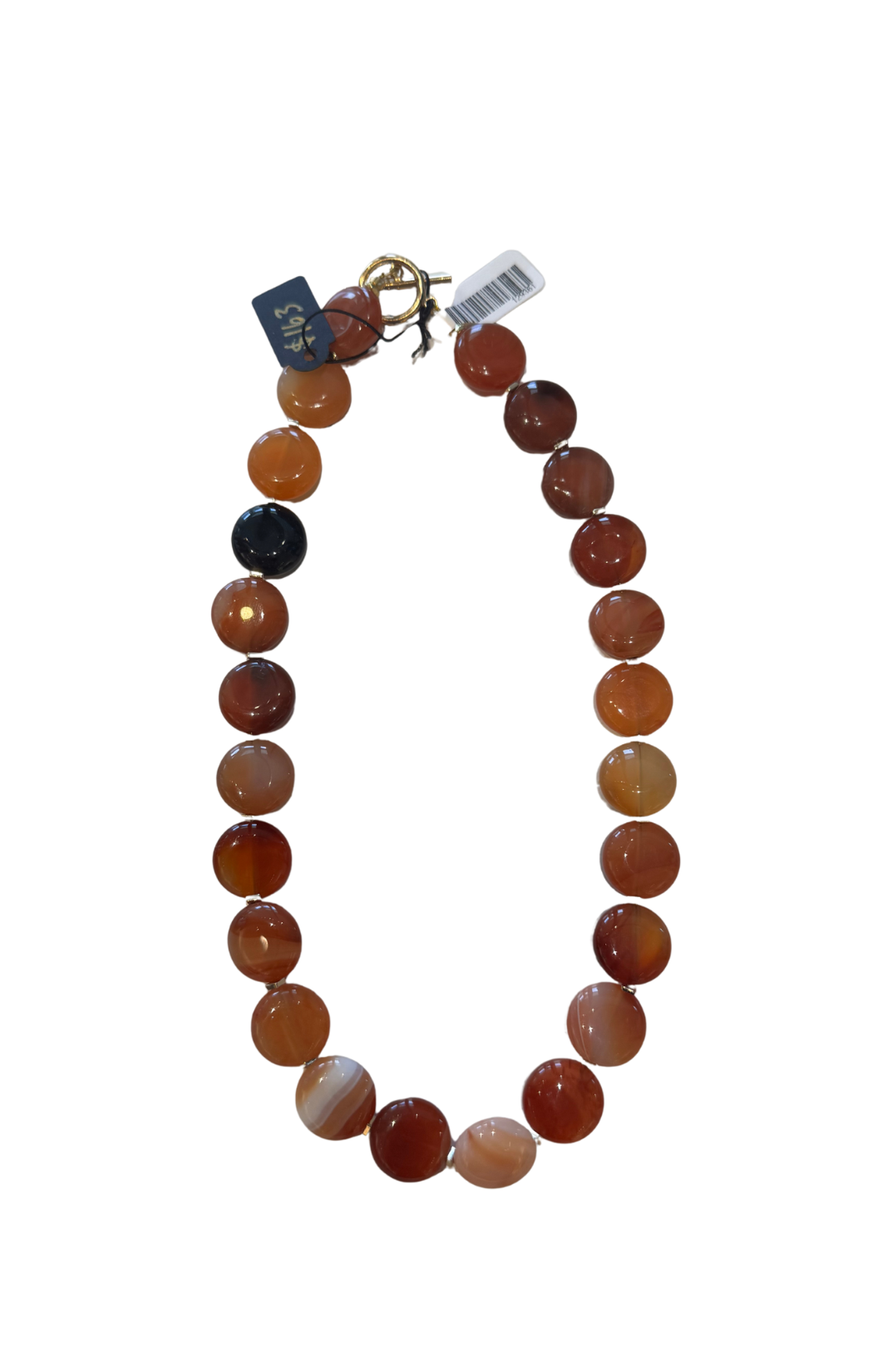 Orange Agate Necklace