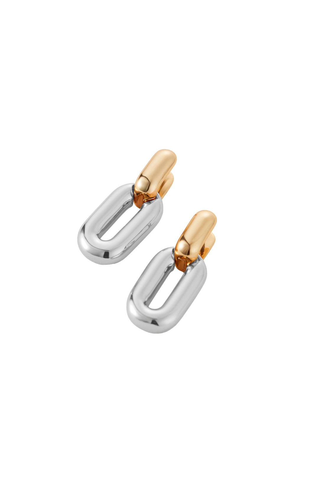 Puffy Detachable Link Earrings
