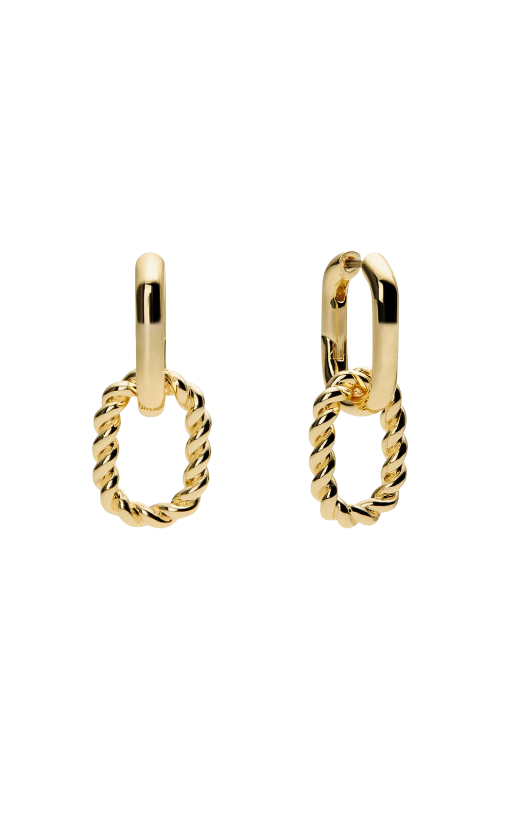 Ash Double Hoop Earrings