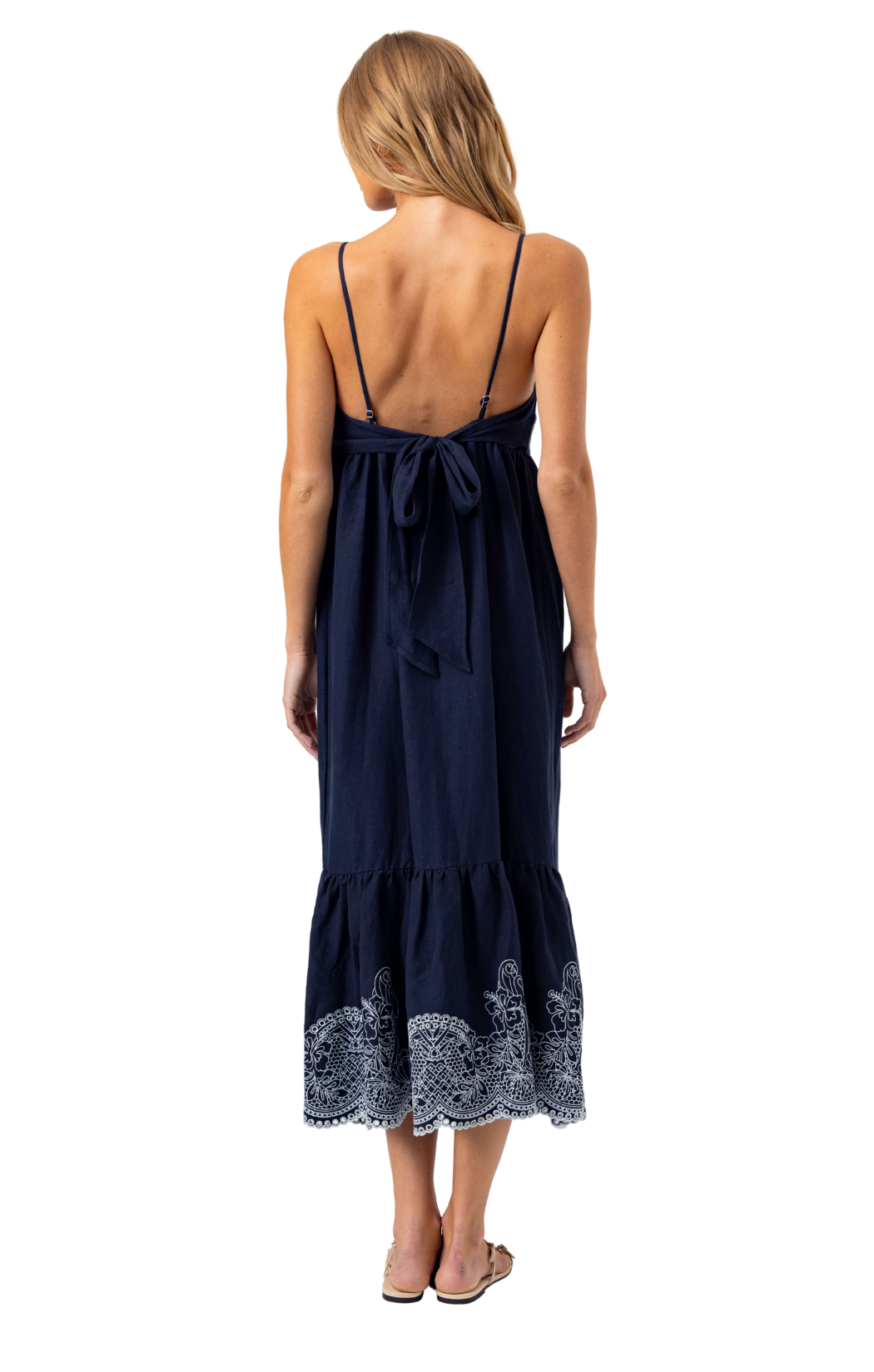 Embroidered Felton Dress