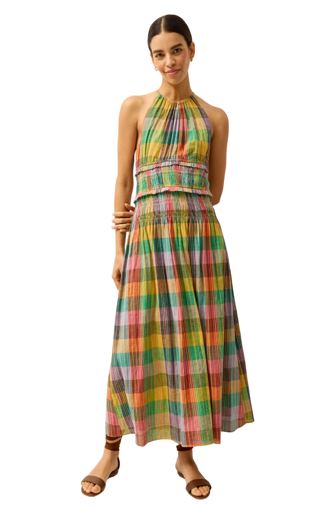 Marie Oliver Odeliah Sleeveless Cotton Maxi Dress