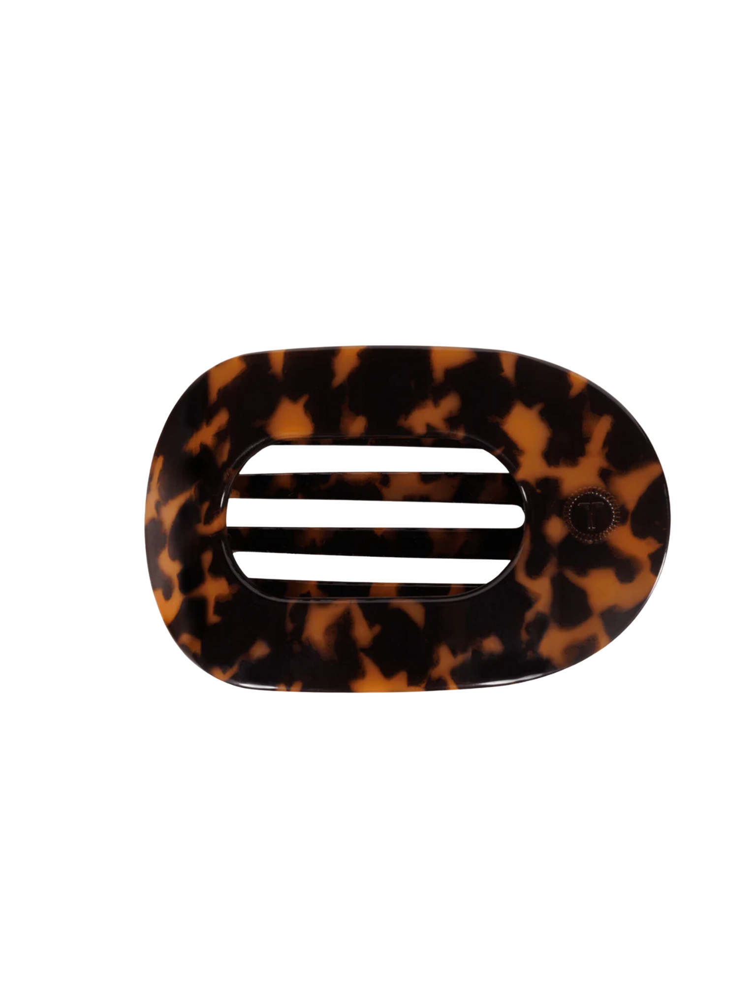 Large Flat Round Hair Clip