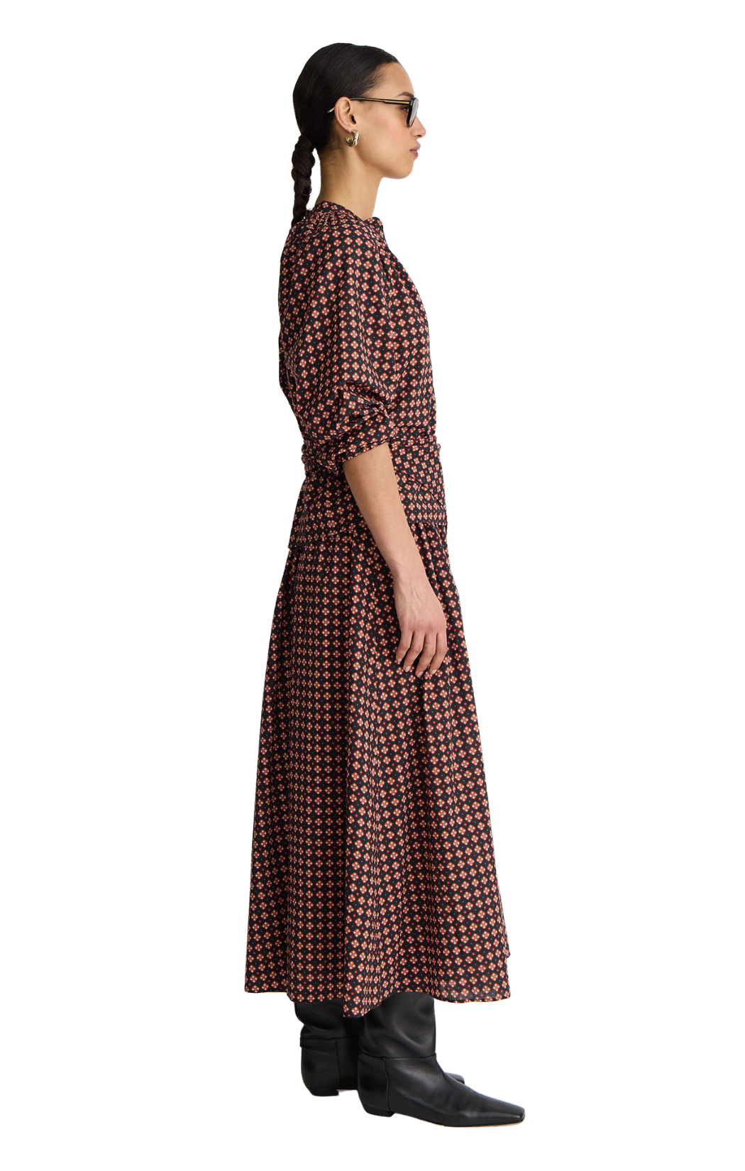 Hannie Tie Maxi Skirt