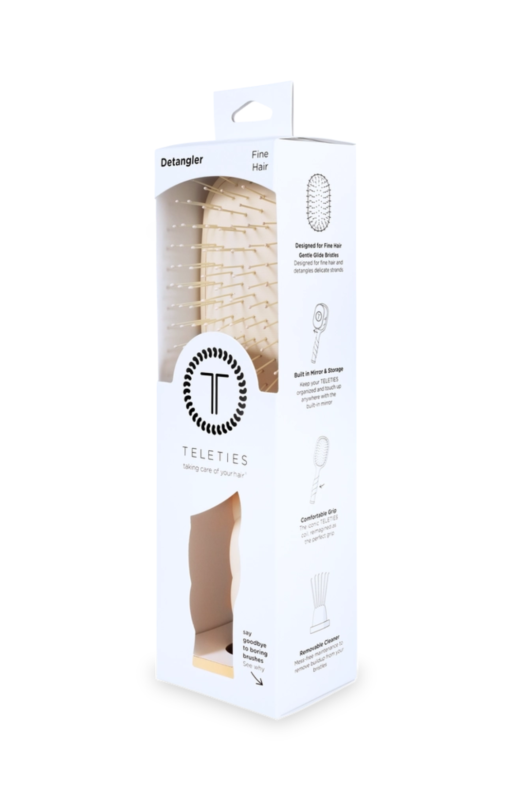 Detangler Hair Brush for Fine Hair