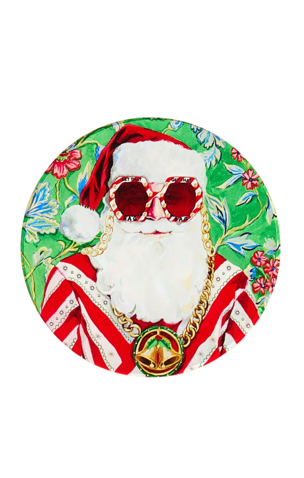 Swanky Santa Coaster