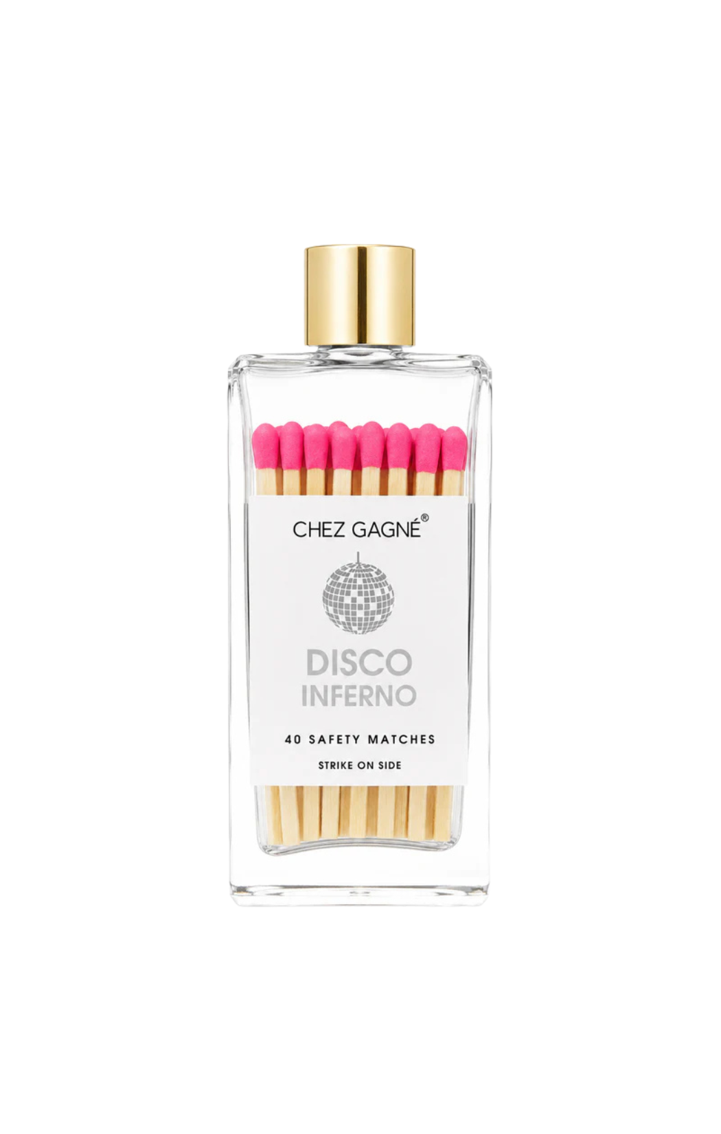 Matches in Glass Bottle