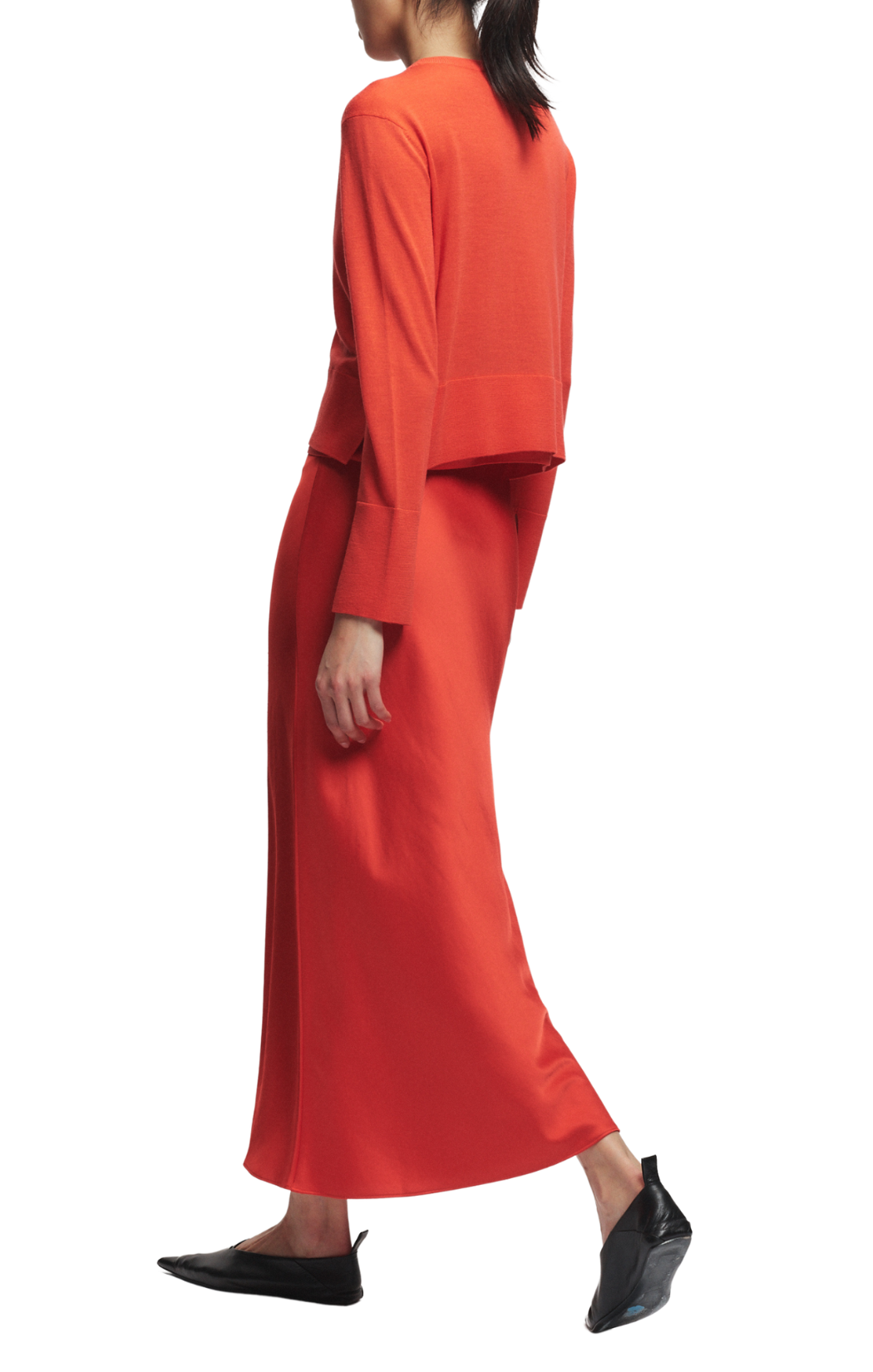 Talia Charmeuse Maxi Skirt