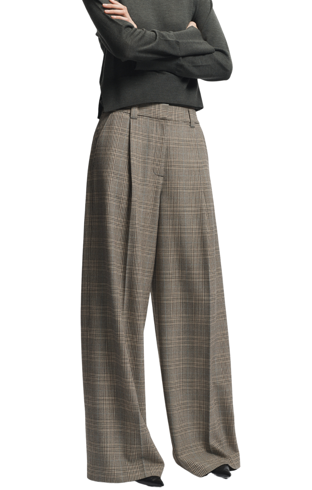 Everett Mid-waisted Trouser