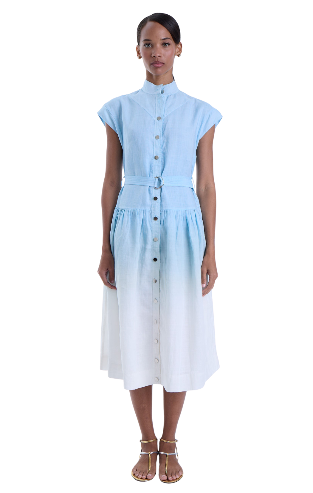 Zelie Ombre Midi Dress