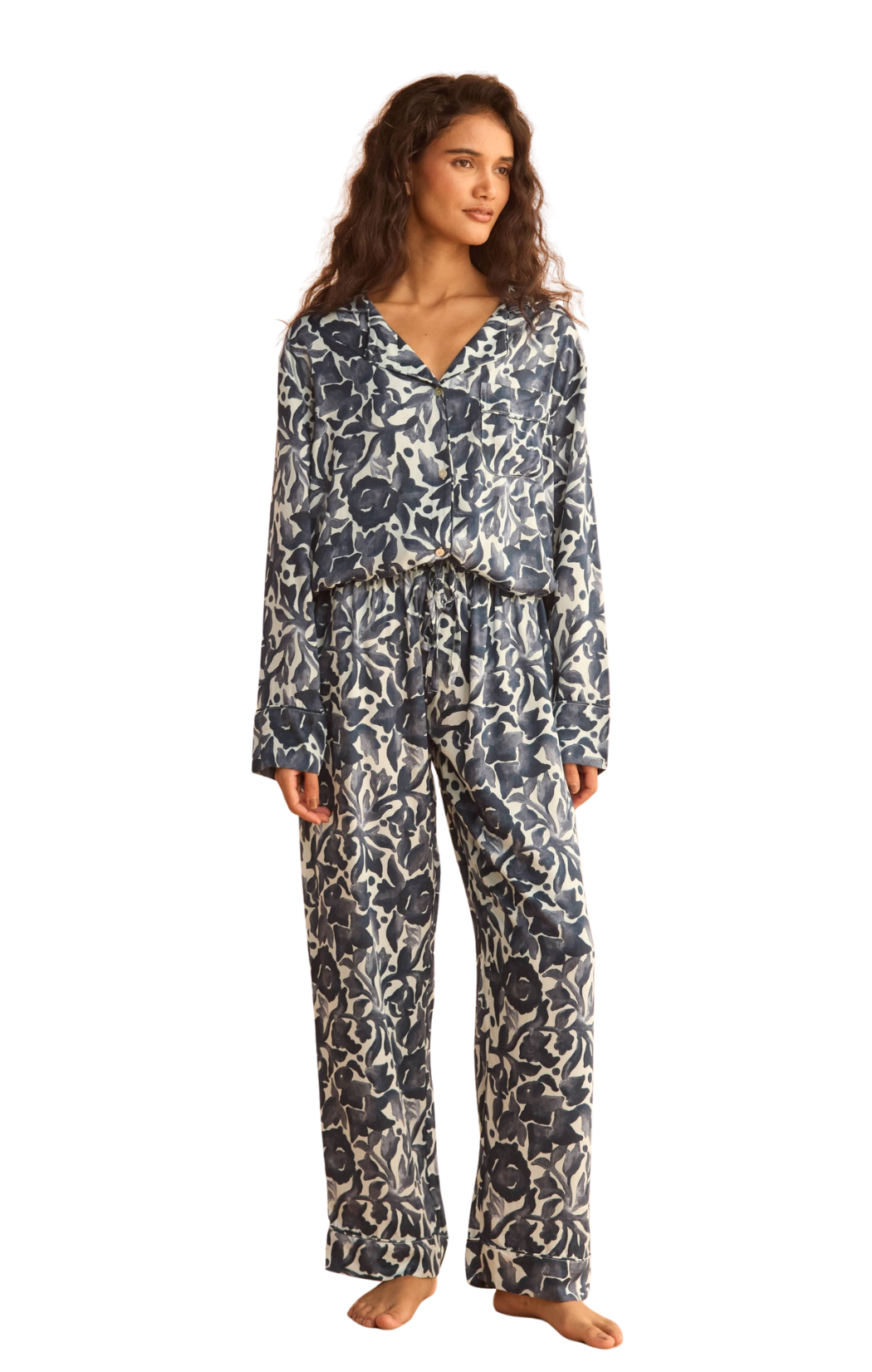 Long Sleeve Top/Pant PJ Set