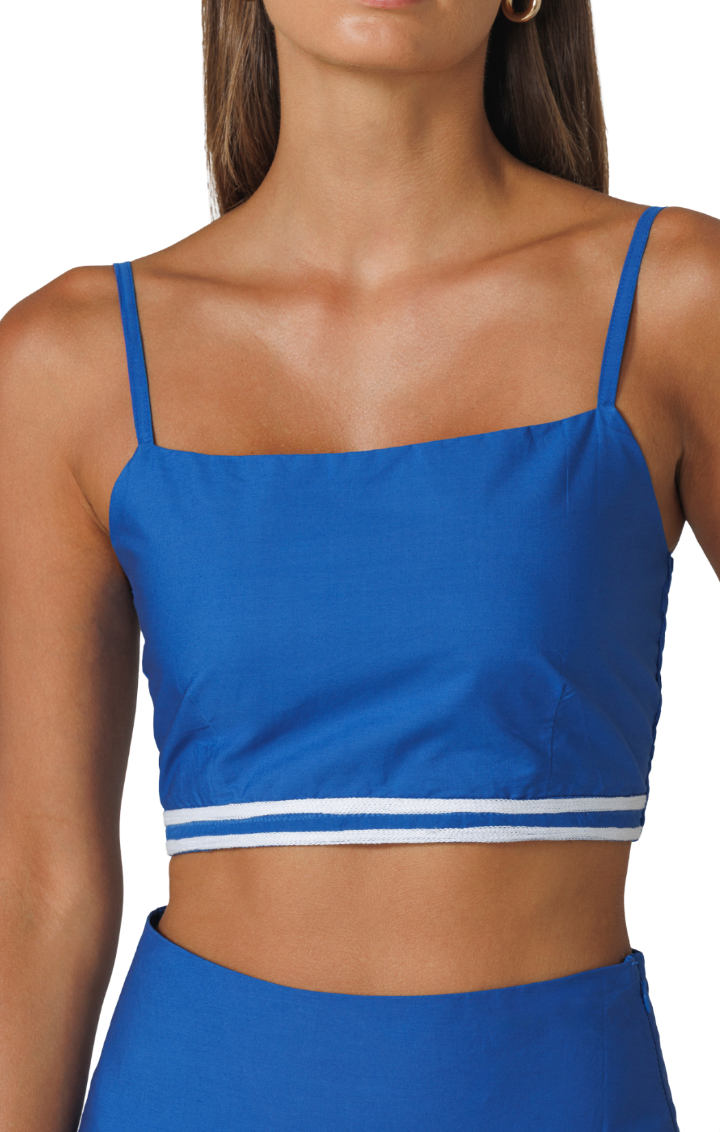 Oliver Embroidered Poplin Top