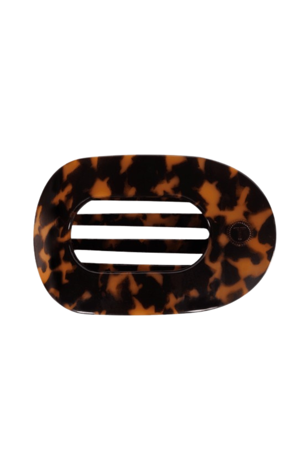 Large Flat Round Hair Clip