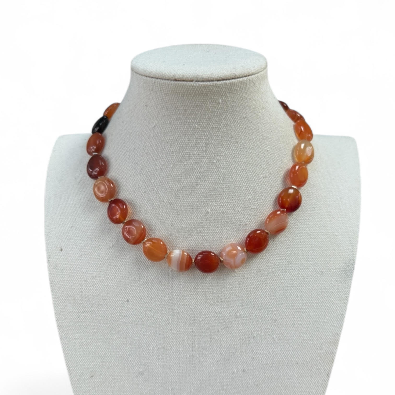Orange Agate Necklace
