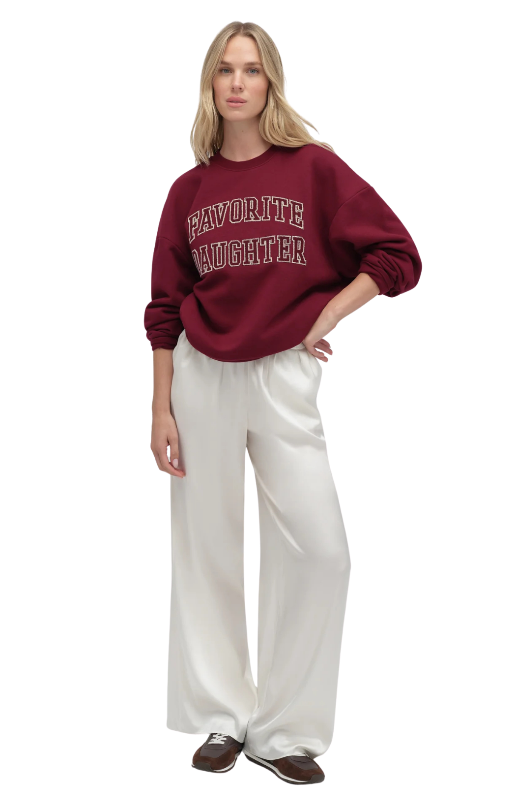 The Collegiate Embroidery Sweatshirt