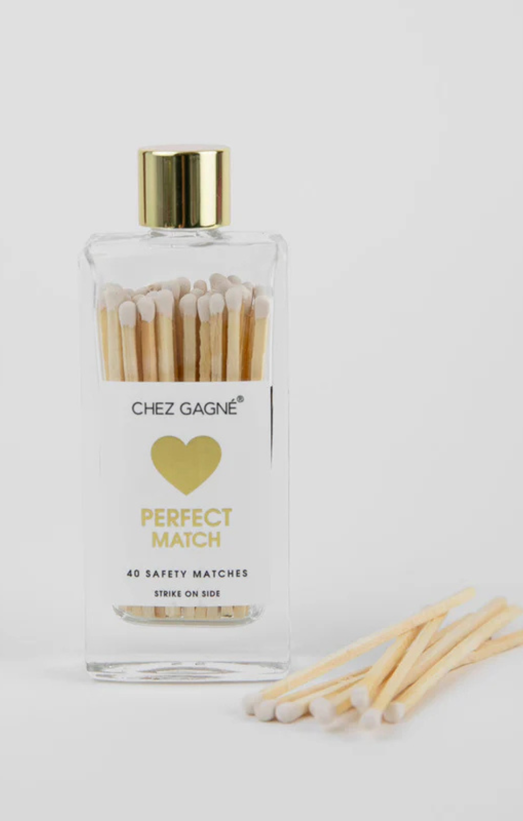 Matches in Glass Bottle