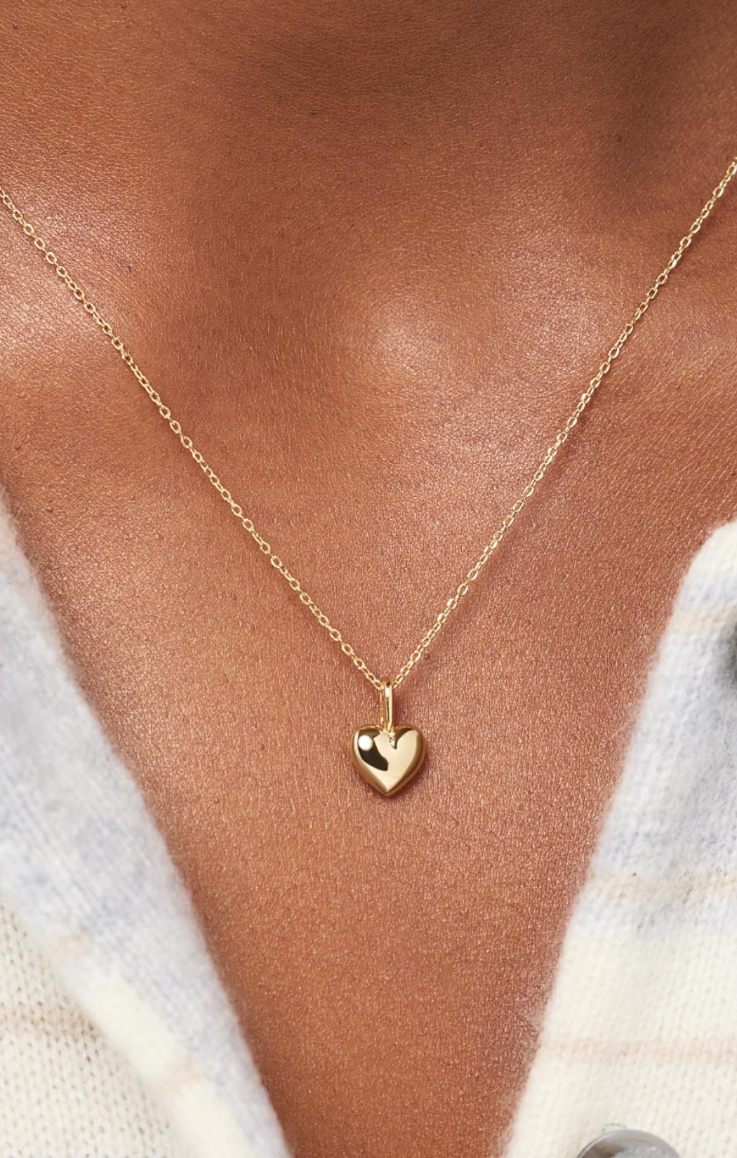 Ellery Gold Heart Necklace