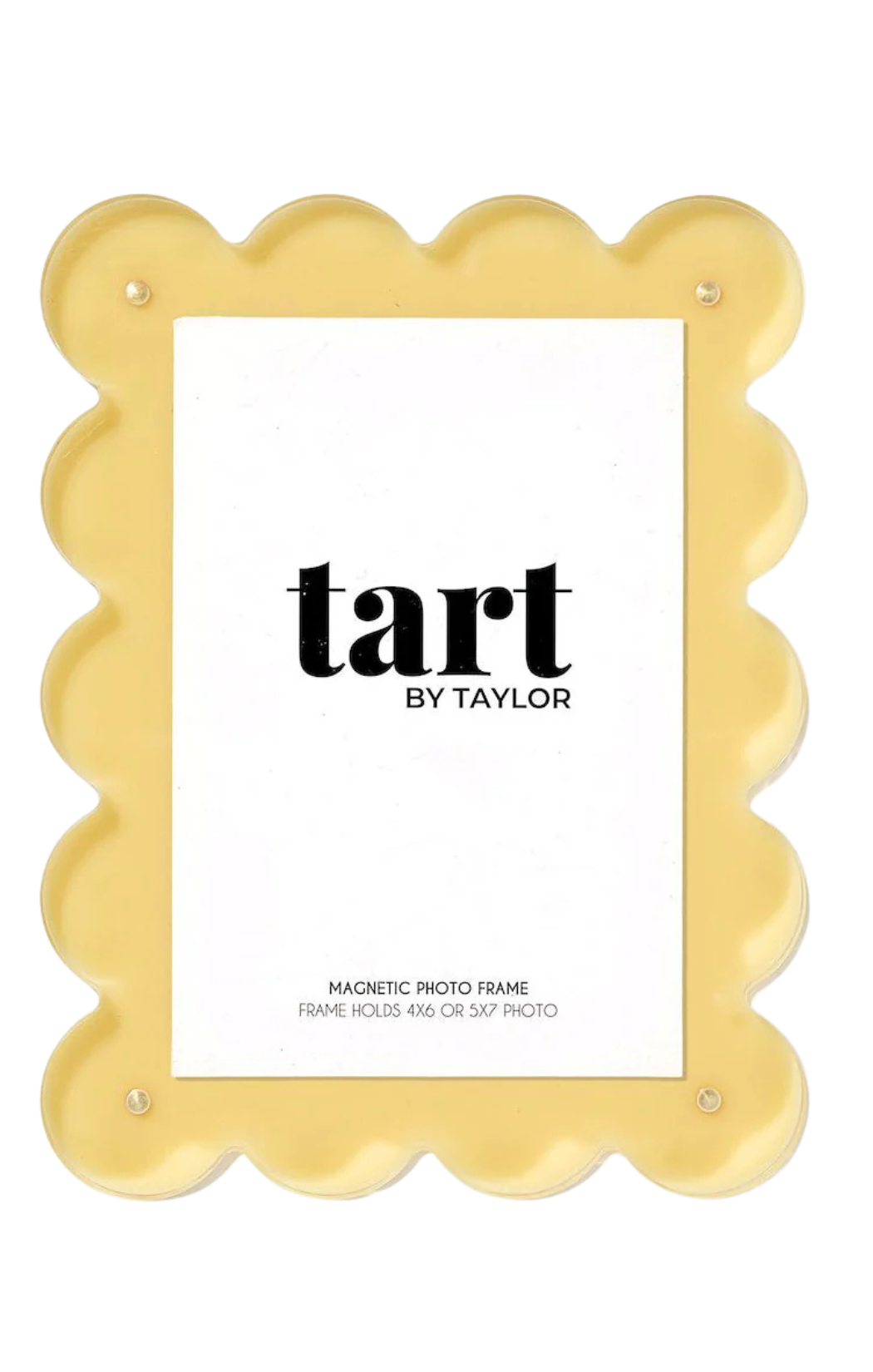 Butter Yellow Acrylic Picture Frame