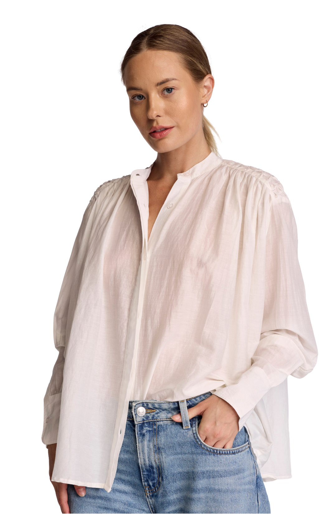 sundays alfie shirt long sleeve blouse 