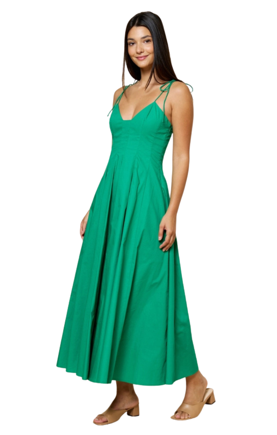 Fit & Flare Maxi Dress
